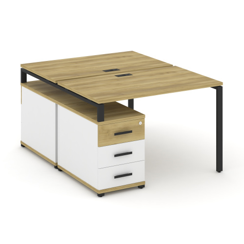 Бенч-система на 2 места с опорной тумбой Concept CN.DRS-302 фото 6