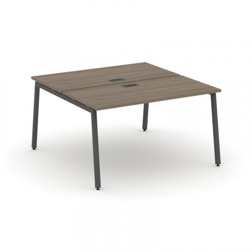 Style Project Рабочая станция 2-х сторон. SN-4A.DRS-021 Дуб Наварра/Металл Белый 980*1632*750 фото 18