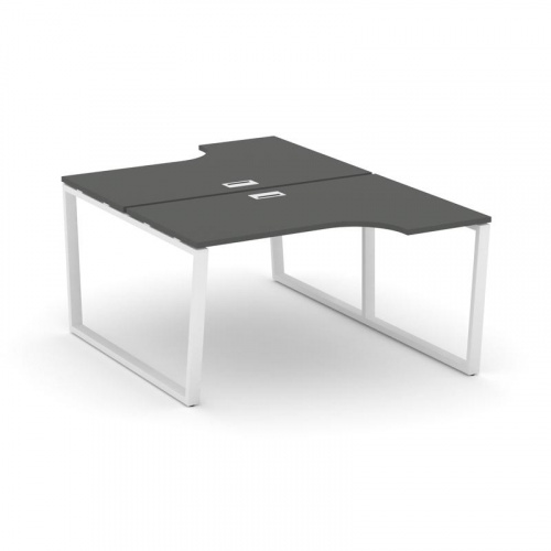 Style Project Рабочая станция эргоном. SN-6T2.DRPA-022 Акация Лорка/Металл Антрацит/Заглушка Пластик фото 19