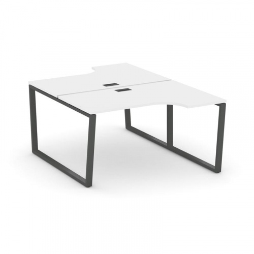 Style Project Рабочая станция эргоном. SN-6T2.DRPA-022 Акация Лорка/Металл Антрацит/Заглушка Пластик фото 26