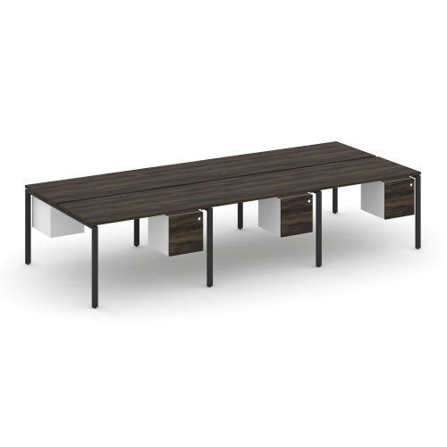 Бенч-система на 6 мест с подвесными тумбами Concept CN.DRS-154 фото 9