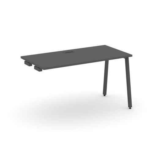 Style Project Стол-приставка к опор. элем. SN-4A.OPRS-023 Дуб Табак/Металл Антрацит 1380*800*750 фото 15