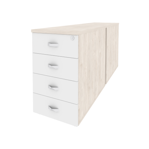 Тумба двойная приставная Onix O.TPO-2.8