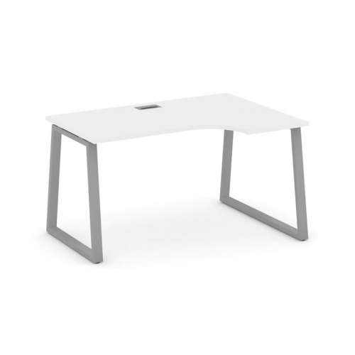 Style Project Стол рабочий эргоном. SN-6T1.SPA-021(R) Акация Лорка/Металл Антрацит/Заглушка Пластик фото 16