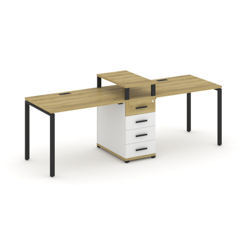 Бенч-система на 2 места с 1 опорной тумбой Concept CN.ORS-417 фото 6