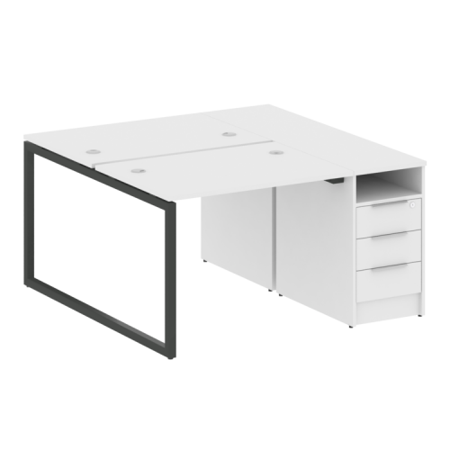 Бенч-система с тумбой на О-обр. м/к Metal System Quattro 40БО.РС-СТП-2.1 фото 7 Бенч-система с тумбой на О-обр. м/к Metal System Quattro 40БО.РС-СТП-2.1 фото 7