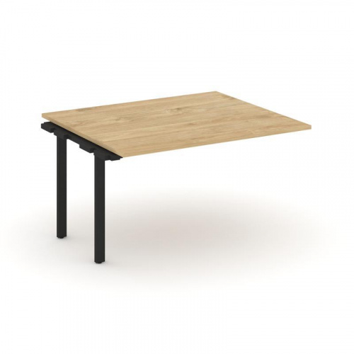 Style Project Проходной наб. элем. перег. стола SN-6P.NSPRG-032.3 Дуб Наварра/Металл Белый 1180*1180 фото 13