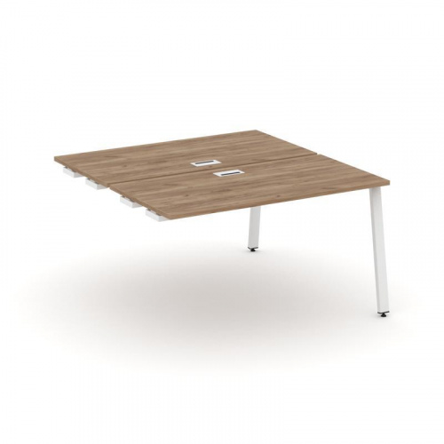 Style Project Стол-приставка к опор. элем. SN-6A.DPRS-014 Антрацит/Металл Белый 1580*1432*750 фото 19