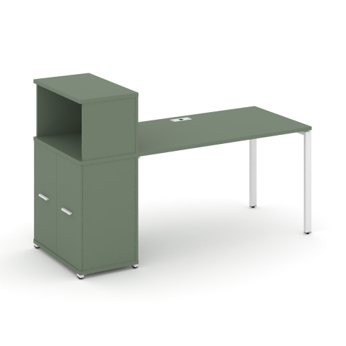 Стол офисный с опорным распашным шкафом Concept CN.SP-225