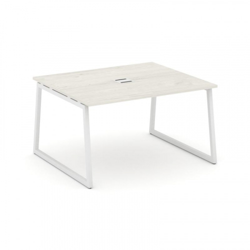 Style Project Стол переговорный SN-4T1.SPRG-033 Акация Лорка/Металл Антрацит/Заглушка Металл Антраци фото 13