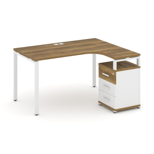 Стол эргономичный с опорной тумбой Concept CN.SA-305(R)