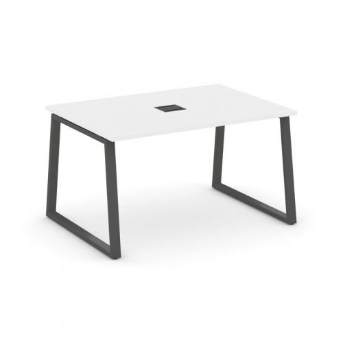 Style Project Стол переговорный SN-6T1.SPRG-002 Акация Лорка/Металл Антрацит/Заглушка Металл Антраци фото 26