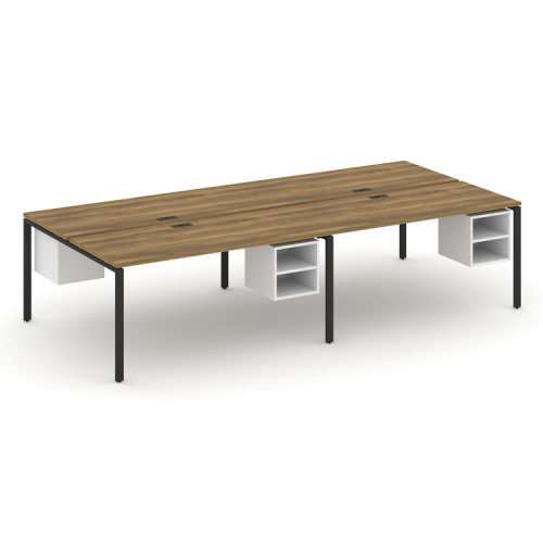 Бенч-система на 4 места с подвесными тумбами Concept CN.DRS-128 фото 5