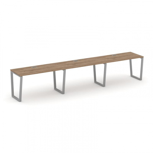 Style Project Рабочая станция 1 сторон. SN-6T2.ORS-054 Акация Лорка/Металл Антрацит/Заглушка Пластик фото 10