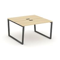 Style Project Рабочая станция 2-х сторон. SN-6T2.DRS-003 Акация Лорка/Металл Антрацит/Заглушка Пласт