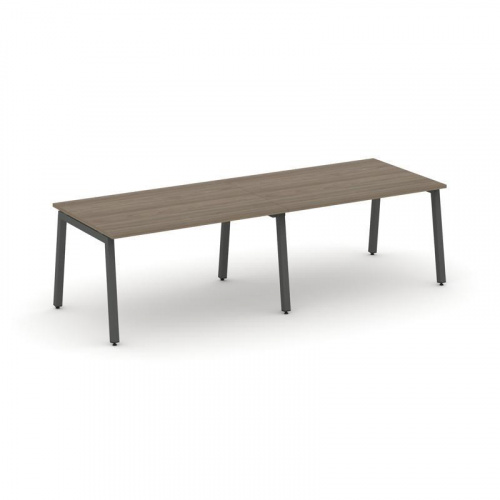 Style Project Стол переговорный SN-5A.SPRG-014.3 Тиквуд Светлый/Металл Антрацит 3160*980*750 фото 22