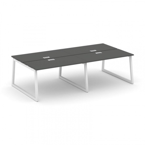 Style Project Рабочая станция 2-х сторон. SN-5T1.DRS-031 Акация Лорка/Металл Антрацит/Заглушка Пласт фото 18