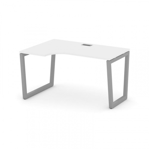 Style Project Стол рабочий эргоном. SN-5T2.SPA-011(L) Акация Лорка/Металл Антрацит/Заглушка Пластик фото 16