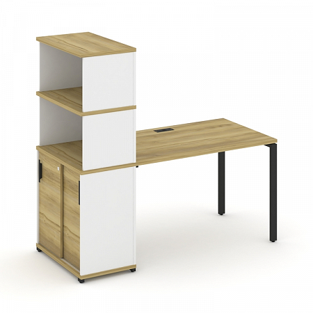 Стол офисный с опорным шкафом-купе Concept CN.SP-242
