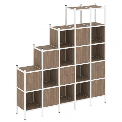 Стеллаж офисный прямой Loft VR.L-25 фото 9 Стеллаж офисный прямой Loft VR.L-25 фото 9