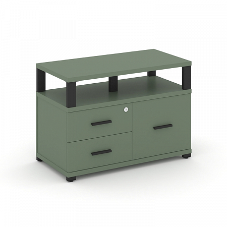 Тумба приставная с 2 ящиками Concept CN.TSP-006 B