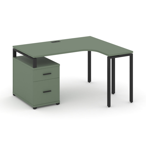 Стол эргономичный с опорной тумбой Concept CN.SA-302(R)