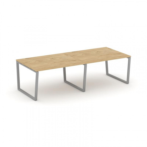 Style Project Стол переговорный SN-6T2.SPRG-044.3 Акация Лорка/Металл Антрацит 3160*1180*750 фото 2