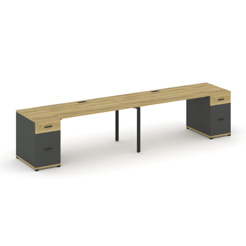 Бенч-система на 2 места с 2 опорными тумбами Concept CN.ORS-416 фото 4