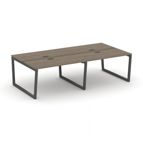 Style Project Рабочая станция 2-х сторон. SN-5T2.DRS-043 Акация Лорка/Металл Антрацит/Заглушка Пласт фото 25