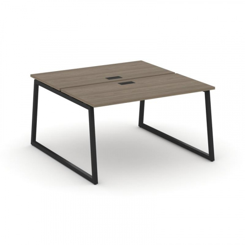 Style Project Рабочая станция 2-х сторон. SN-4T1.DRS-023 Акация Лорка/Металл Антрацит/Заглушка Пласт фото 4