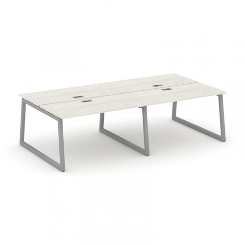 Style Project Рабочая станция 2-х сторон. SN-5T1.DRS-031 Акация Лорка/Металл Антрацит/Заглушка Пласт фото 11