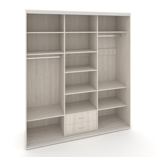 Корпус 3-х секционного шкафа высокого L=1619мм Maris SH.K3-1.1 K2 фото 3