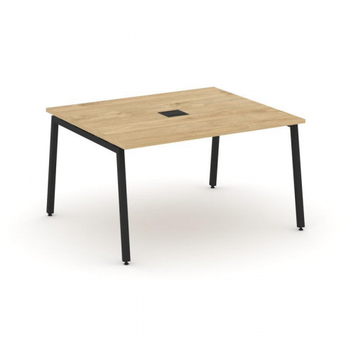 Style Project Стол переговорный SN-4A.SPRG-034 Дуб Наварра/Металл Антрацит 1580*1180*750 фото 8