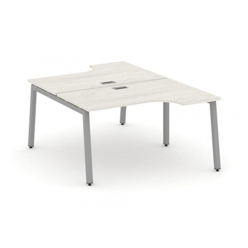 Style Project Рабочая станция эргоном. SN-5A.DRPA-002 Дуб Наварра/Металл Антрацит 1580*1232/1992*750 фото 3