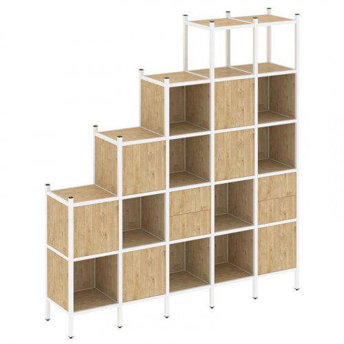 Стеллаж офисный прямой Loft VR.L-25 фото 6 Стеллаж офисный прямой Loft VR.L-25 фото 6