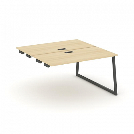 Style Project Стол-приставка к опор. элем. SN-4T1.DPRS-004 Акация Лорка/Металл Антрацит/Заглушка Пла