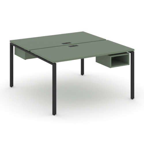 Бенч-система на 2 места с подвесными тумбами Concept CN.DRS-102