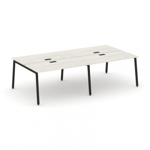 Style Project Рабочая станция 2-х сторон. SN-4A.DRS-033 Дуб Табак/Металл Белый 2760*1232*750 фото 10