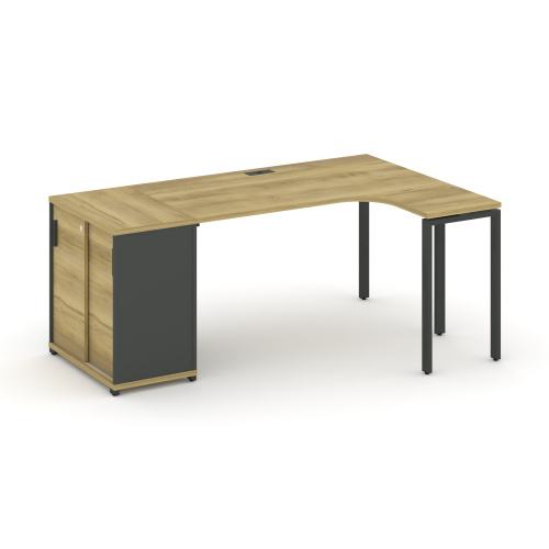 Стол эргономичный с опорным шкафом-купе Concept CN.SA-218(R)