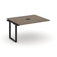 Style Project Проходной наб. элем. перег. стола SN-6O.NSPRG-032 Вяз Благородный/Металл Черный 1180*1