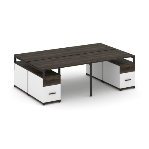 Бенч-система на 4 места с 2 опорными тумбами Concept CN.DRS-330 фото 9