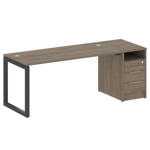 Бенч-система с тумбой на О-обр. м/к Metal System Quattro 50БО.РС-СТП-1.4