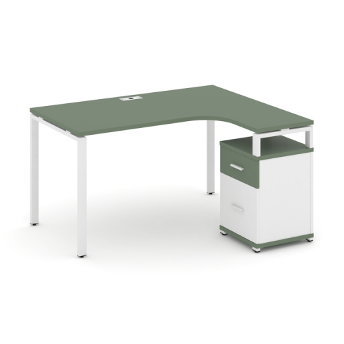 Стол эргономичный с опорной тумбой Concept CN.SA-308(R)