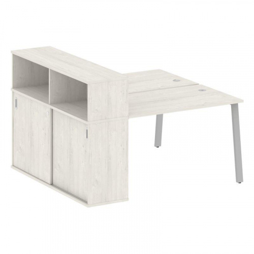 Бенч-система с шкафом-купе на А-обр. м/к Metal System БА.РС-СШК-2.2