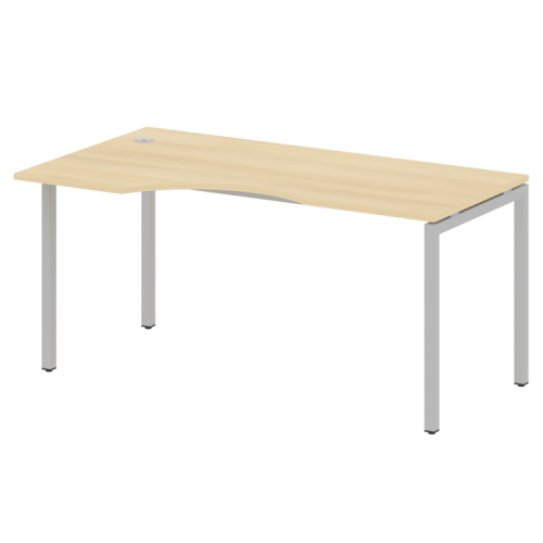 Стол криволинейный левый на П-обр. м/к Metal System Quattro 40БП.СА-1 (L) фото 15