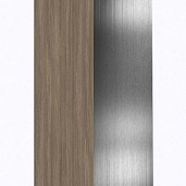 Белый Бриллиант / Дуб Аризона / Хром