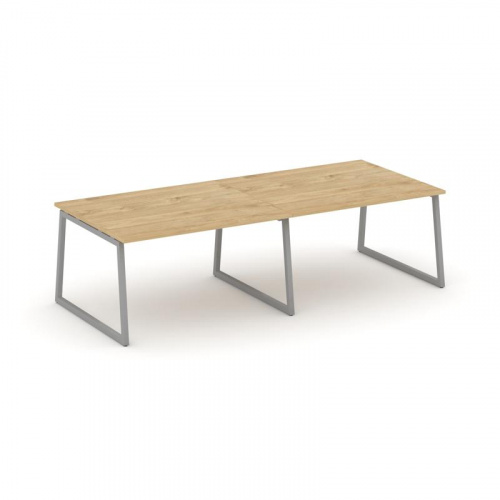 Style Project Стол переговорный SN-4T1.SPRG-043.3 Акация Лорка/Металл Антрацит 2760*1180*750 фото 3