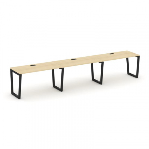 Style Project Рабочая станция 1 сторон. SN-5T2.ORS-042 Акация Лорка/Металл Антрацит/Заглушка Пластик фото 8