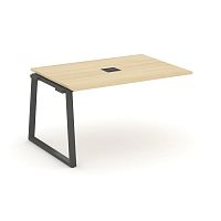 Style Project Проходной наб. элем. перег. стола SN-6T1.NSPRG-003 Акация Лорка/Металл Антрацит/Заглуш