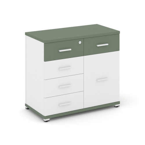 Тумба приставная с 5 ящиками Concept CN.TSP-016 W